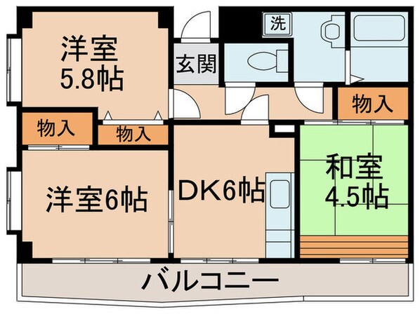 オルタンシア大池の物件間取画像